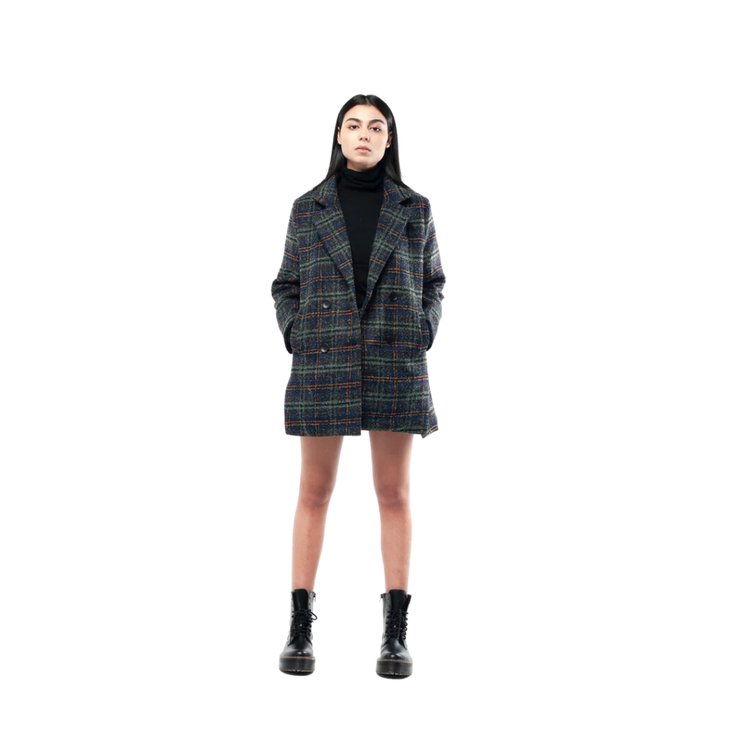 The Tartan Plaid Women Coat