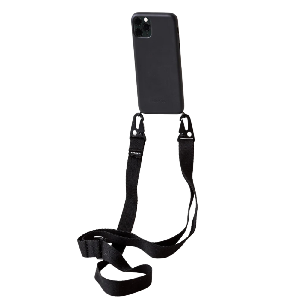 Black Case / Black Lanyard