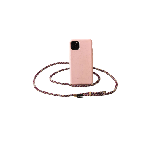 Pink Case / Hot Pink + Baby Blue Rope