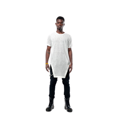 The White Oversized Long T-Shirt